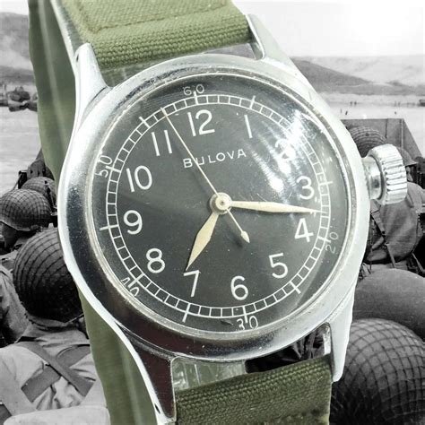 replica bulova military watch|bulova military collection.